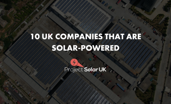 10 UK Companies That Are Solar-Powered
